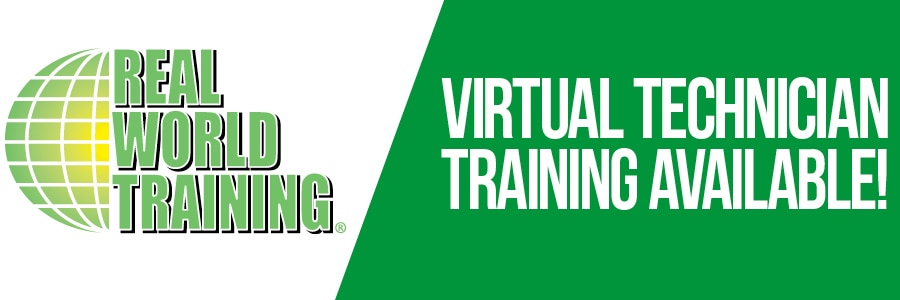 Virtual technician training available!